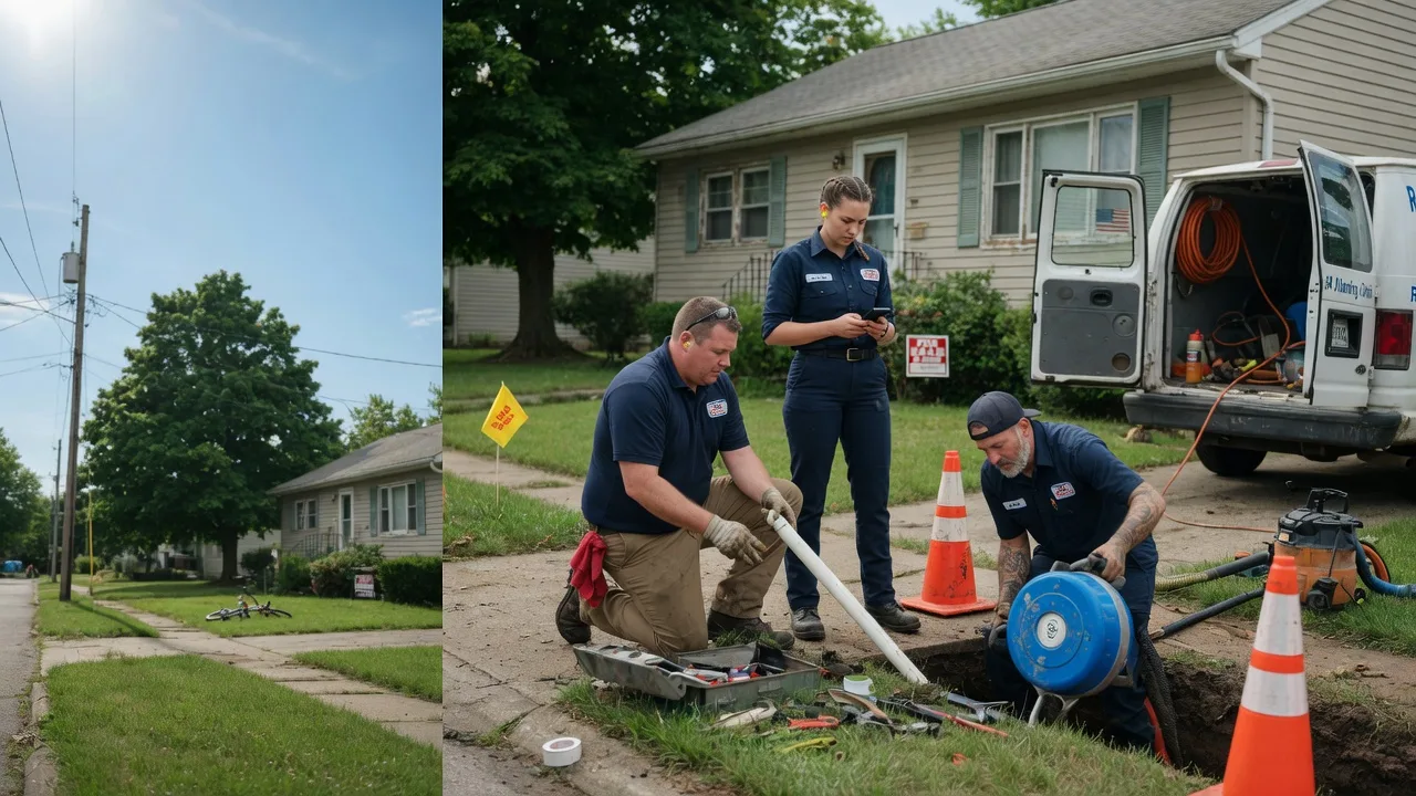 Sewer Line Repair in Uniondale, IN near me